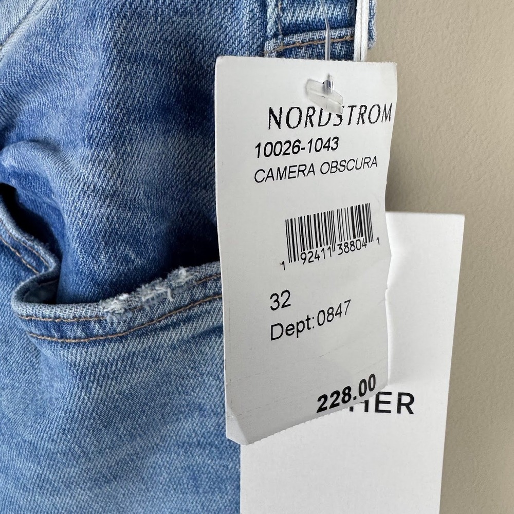 MOTHER Denim The Scrapper Ankle Jean in Camera Obscura Size 32 NEW - Picture 7 of 7
